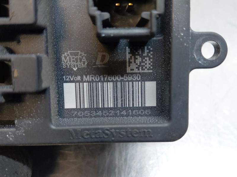 Recambio de resistencia calefaccion para jeep compass ii multiair referencia OEM IAM MR0176005930  