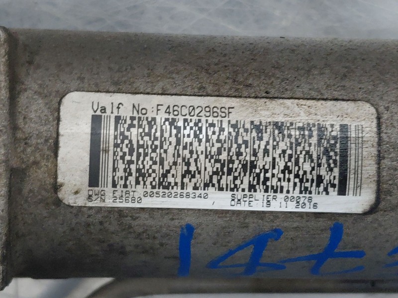 Recambio de cremallera direccion para peugeot bipper (aa_) 1.3 hdi 80 / bluehdi 80 referencia OEM IAM 52026834  