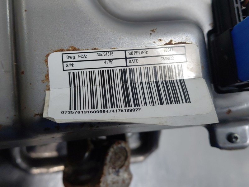 Recambio de columna direccion para fiat 500 dolcevita referencia OEM IAM 735651503 735761316 