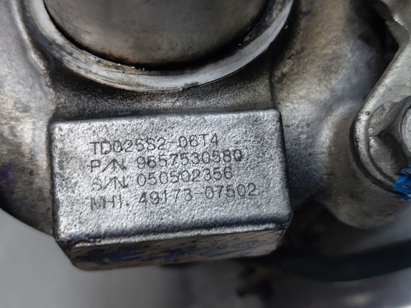 Recambio de turbocompresor para citroën c4 coupé (la_) 1.6 hdi referencia OEM IAM 9657530580  
