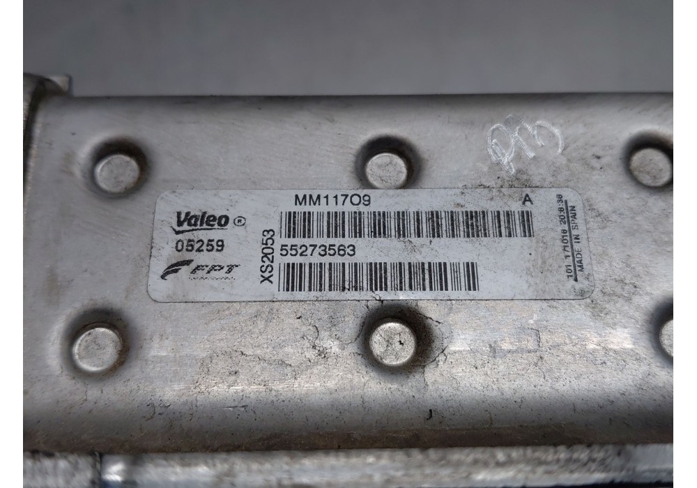 Recambio de enfriador egr para peugeot bipper (aa_) 1.3 hdi 80 / bluehdi 80 referencia OEM IAM 55273563  