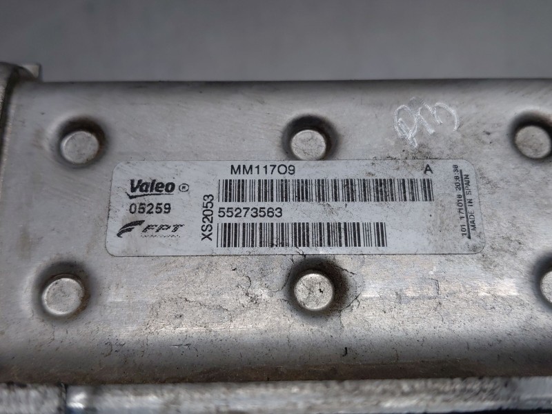 Recambio de enfriador egr para peugeot bipper (aa_) 1.3 hdi 80 / bluehdi 80 referencia OEM IAM 55273563  