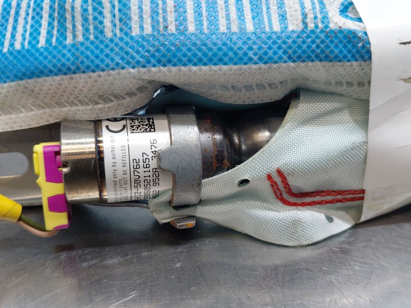 Recambio de airbag cortina delantero derecho para fiat 500 dolcevita referencia OEM IAM 52054373 520543730 