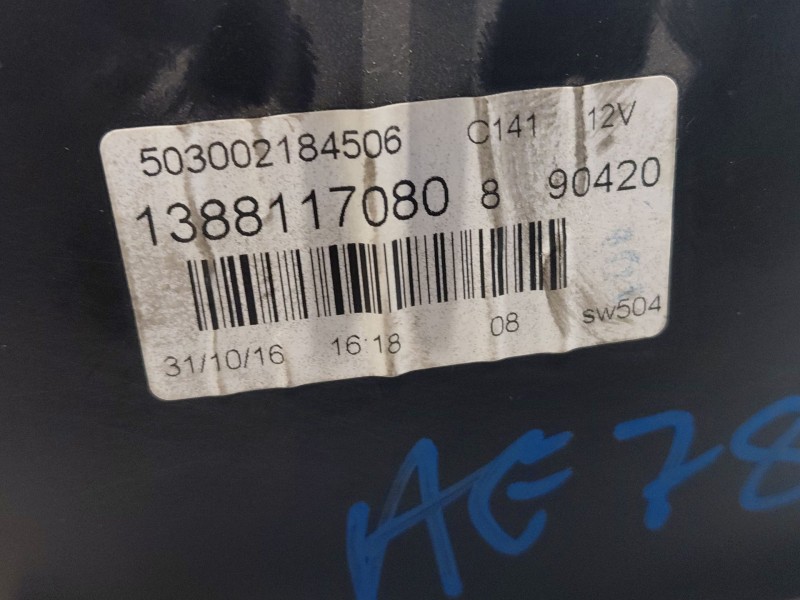 Recambio de cuadro instrumentos para peugeot bipper (aa_) 1.3 hdi 80 / bluehdi 80 referencia OEM IAM 5030021 1388117080 