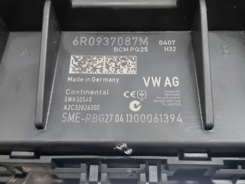 Recambio de modulo confort para volkswagen polo v (6r1, 6c1) 1.2 tsi referencia OEM IAM 6R0937087M  