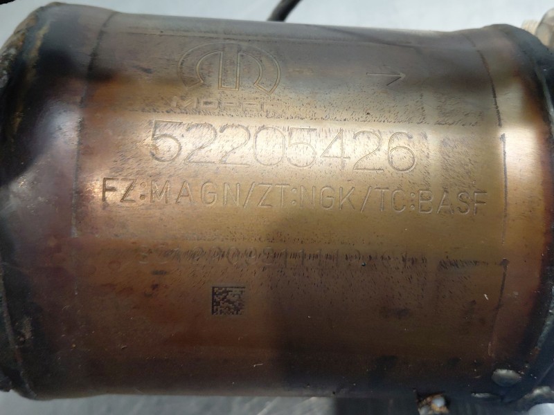 Recambio de catalizador para fiat 500 dolcevita referencia OEM IAM 52205426  