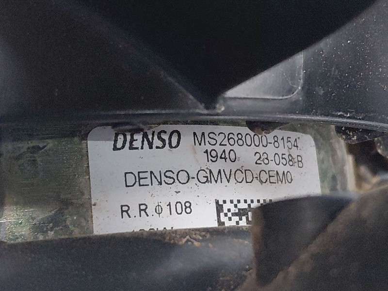 Recambio de electroventilador para peugeot 2008 (p2) allure puretech referencia OEM IAM   