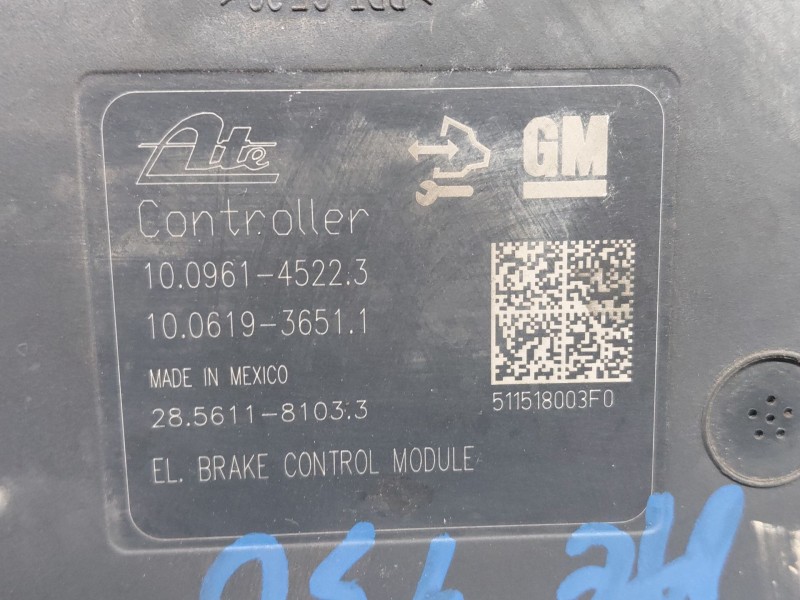 Recambio de abs para opel astra j (p10) 1.7 cdti (68) referencia OEM IAM   