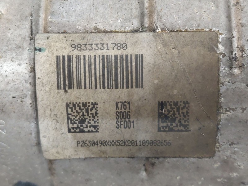 Recambio de filtro de particulas para citroën c-elysée shine referencia OEM IAM   