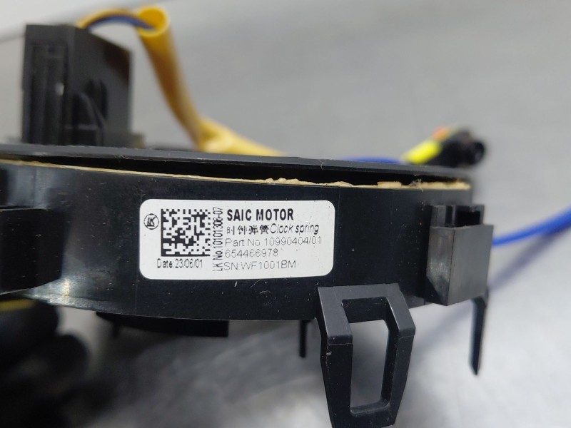 Recambio de anillo airbag para mg zs suv referencia OEM IAM   