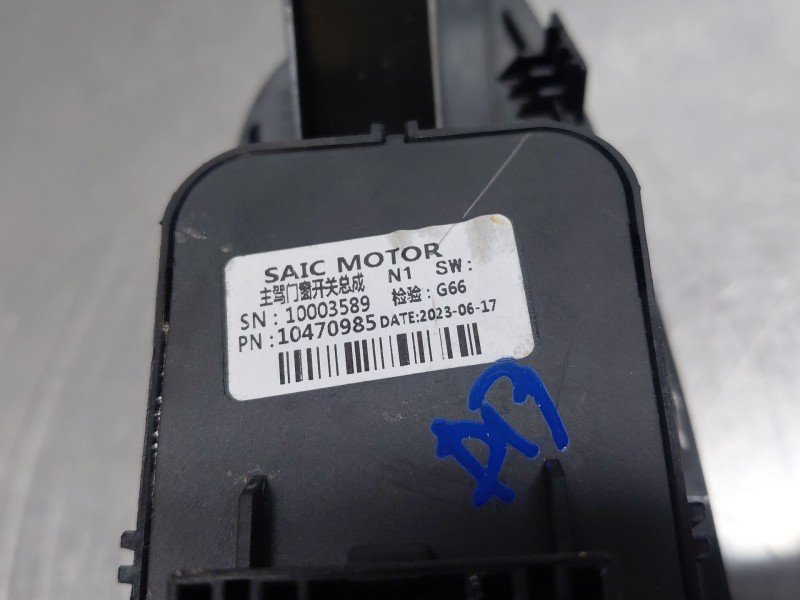 Recambio de mando elevalunas delantero izquierdo para mg zs suv referencia OEM IAM   