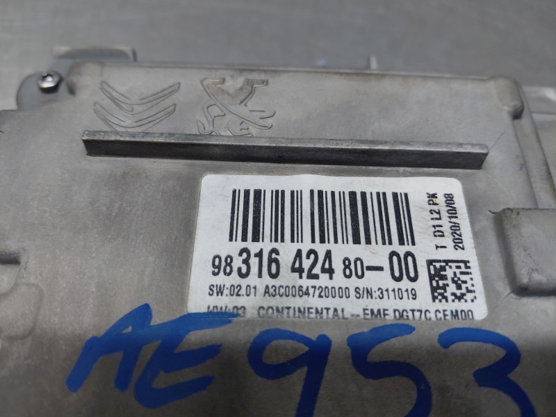 Recambio de pantalla multifuncion para peugeot 207/207+ (wa_, wc_) 1.4 referencia OEM IAM   