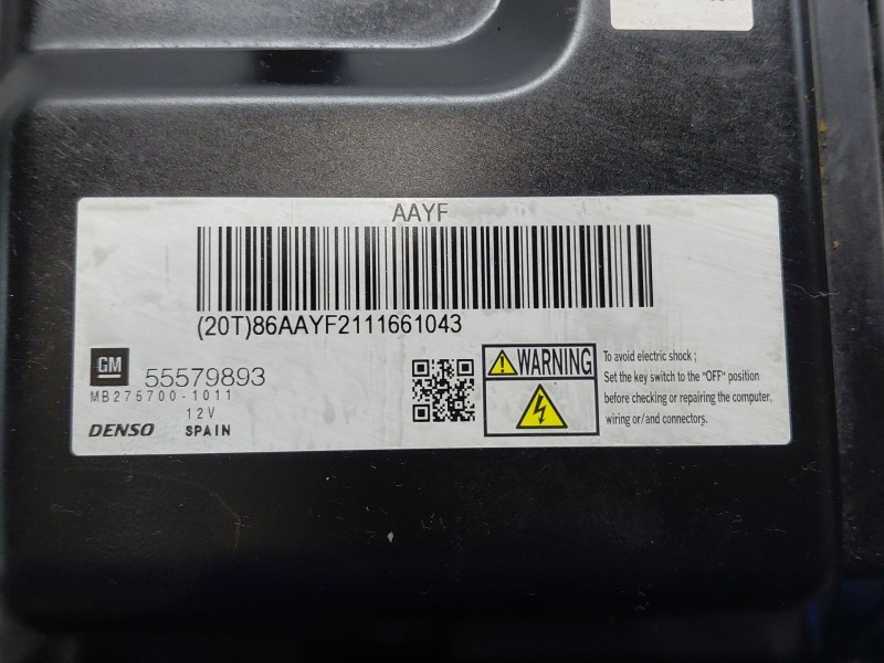 Recambio de centralita motor uce para opel astra j (p10) 1.7 cdti (68) referencia OEM IAM   