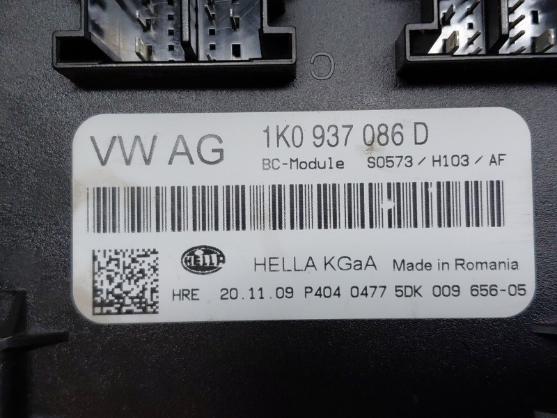 Recambio de modulo confort para seat altea xl (5p5, 5p8) 1.6 tdi referencia OEM IAM 1K0937086D  