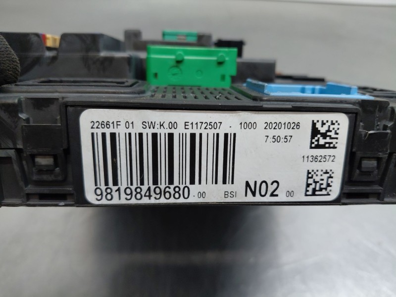 Recambio de caja reles / fusibles para citroën c-elysée shine referencia OEM IAM   