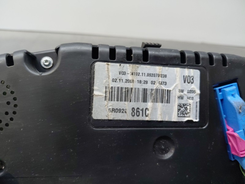 Recambio de cuadro instrumentos para volkswagen polo v (6r1, 6c1) 1.6 tdi referencia OEM IAM   
