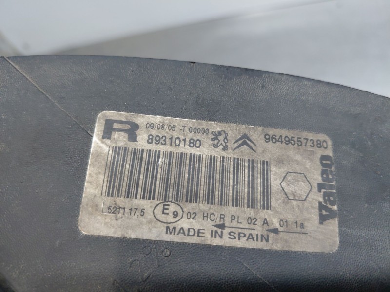 Recambio de faro derecho para citroën xsara picasso (n68) 2.0 hdi referencia OEM IAM   