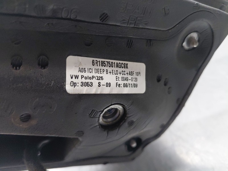 Recambio de retrovisor izquierdo para volkswagen polo v (6r1, 6c1) 1.6 tdi referencia OEM IAM   