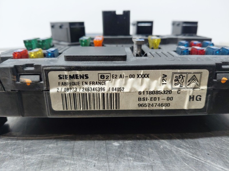 Recambio de caja reles / fusibles para citroën xsara picasso (n68) 1.6 hdi referencia OEM IAM   