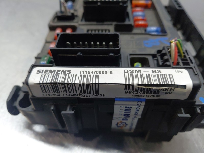 Recambio de caja reles / fusibles para citroën xsara picasso (n68) 1.6 hdi referencia OEM IAM   