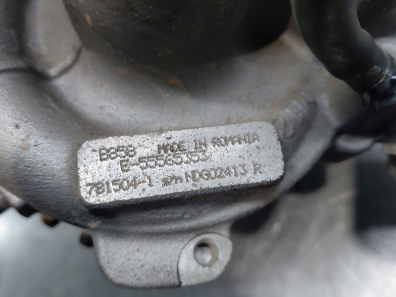Recambio de turbocompresor para opel meriva b monospace (s10) 1.4 (75) referencia OEM IAM   