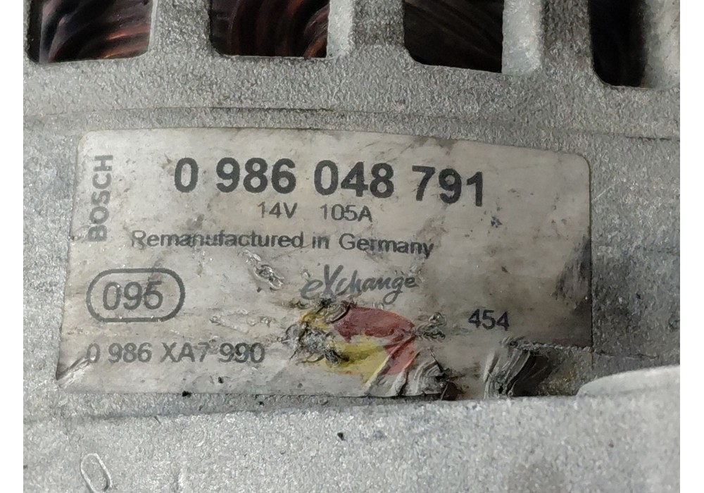Recambio de alternador para opel zafira / zafira family b (a05) 1.9 cdti (m75) referencia OEM IAM 93169257  