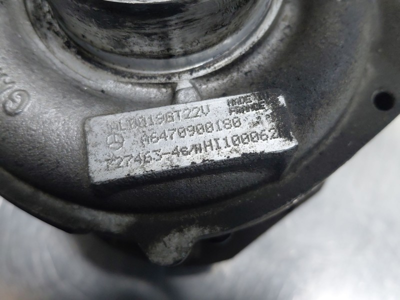 Recambio de turbocompresor para mercedes-benz clase e (w211) e 270 cdi (211.016) referencia OEM IAM   