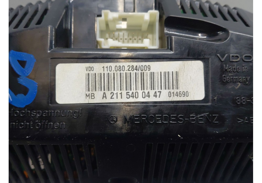 Recambio de cuadro instrumentos para mercedes-benz clase e (w211) e 270 cdi (211.016) referencia OEM IAM   