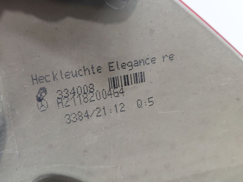 Recambio de piloto trasero derecho para mercedes-benz clase e (w211) e 270 cdi (211.016) referencia OEM IAM   