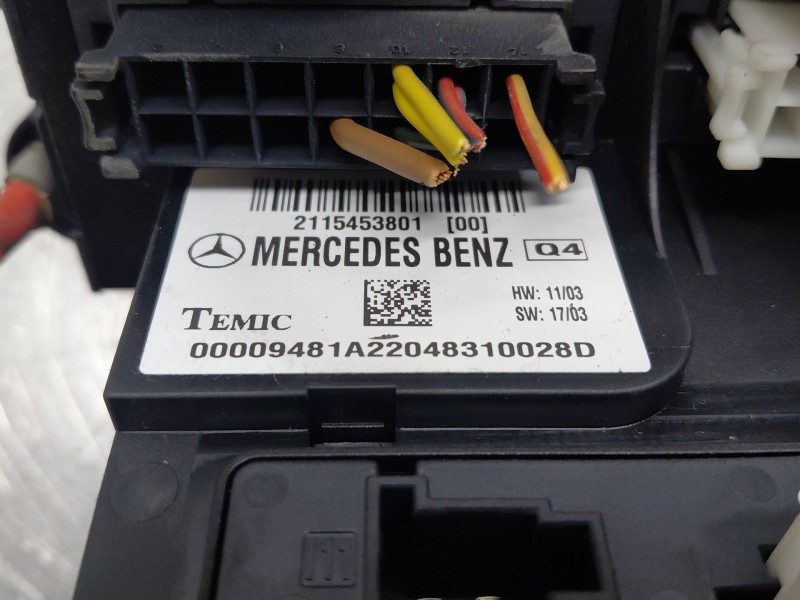 Recambio de caja reles / fusibles para mercedes-benz clase e (w211) e 270 cdi (211.016) referencia OEM IAM   