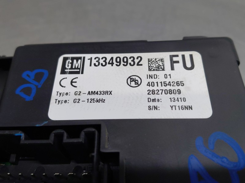 Recambio de modulo confort para opel meriva b monospace (s10) 1.4 (75) referencia OEM IAM   