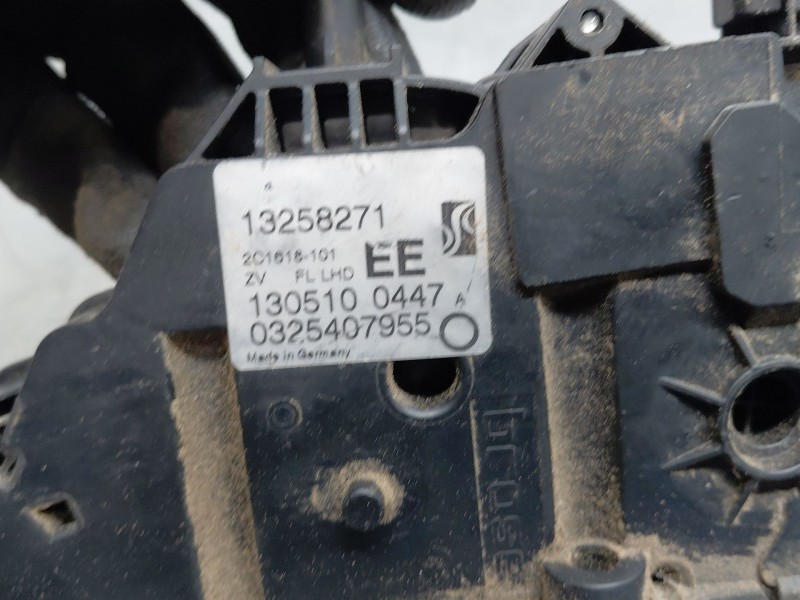 Recambio de cerradura puerta delantera izquierda para opel meriva b monospace (s10) 1.4 (75) referencia OEM IAM   