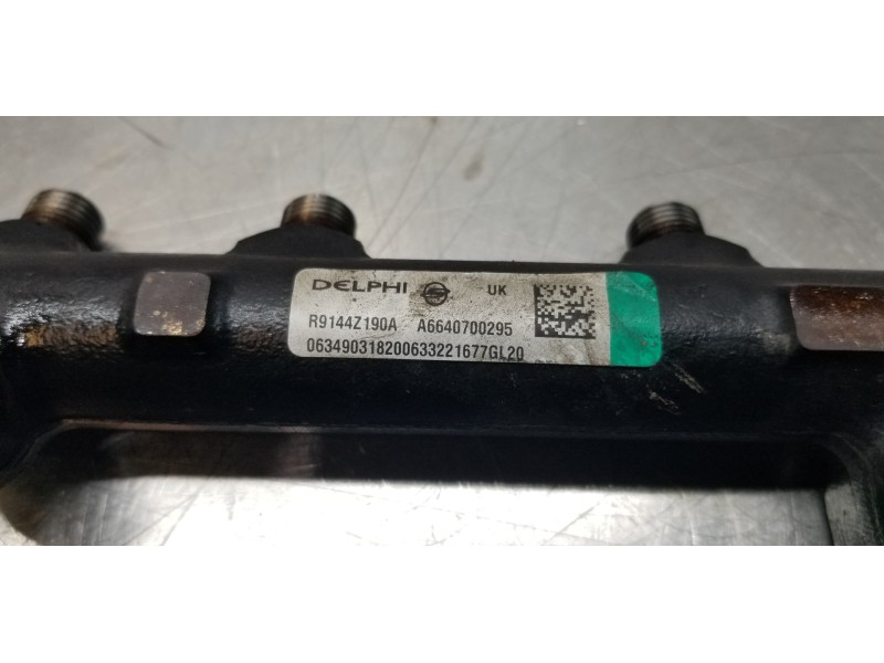 Recambio de rampa inyectora para ssangyong kyron 200 xdi limited referencia OEM IAM 6640700295 A6640700295  Recambio de rampa inyectora para ssangyong kyron 200 xdi limited referencia OEM IAM 6640700295 A6640700295