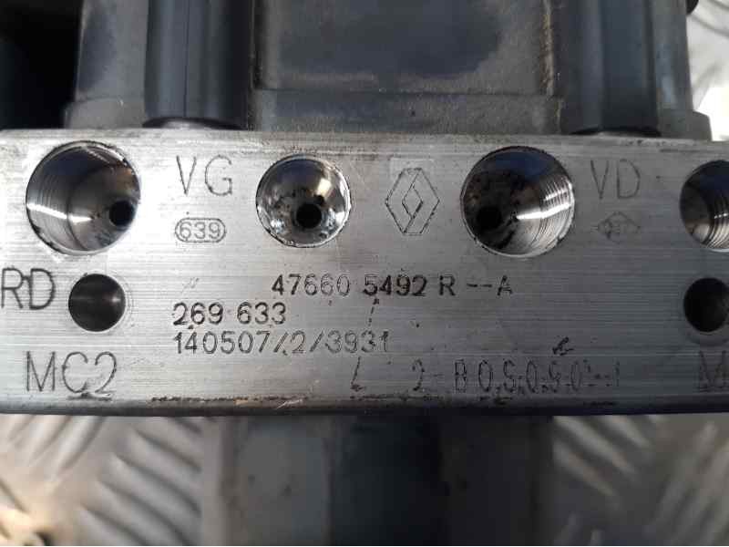 Recambio de abs para renault clio iv dynamique referencia OEM IAM 476605492R   Recambio de abs para renault clio iv dynamique referencia OEM IAM 476605492R