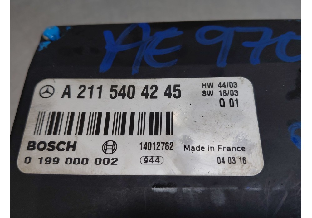 Recambio de modulo encendido para mercedes-benz clase e (w211) e 270 cdi (211.016) referencia OEM IAM   
