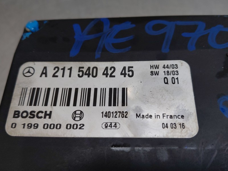 Recambio de modulo encendido para mercedes-benz clase e (w211) e 270 cdi (211.016) referencia OEM IAM   