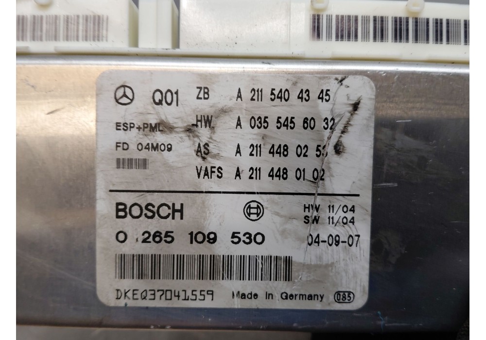 Recambio de modulo electronico para mercedes-benz clase e (w211) e 270 cdi (211.016) referencia OEM IAM   