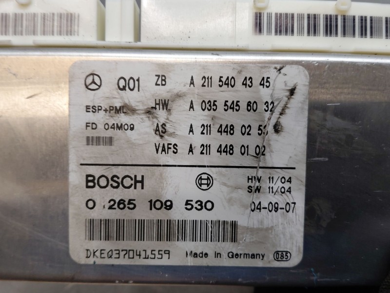Recambio de modulo electronico para mercedes-benz clase e (w211) e 270 cdi (211.016) referencia OEM IAM   