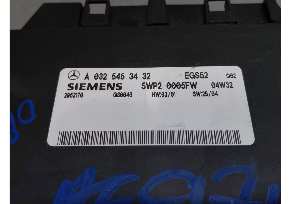 Recambio de modulo electronico para mercedes-benz clase e (w211) e 270 cdi (211.016) referencia OEM IAM   