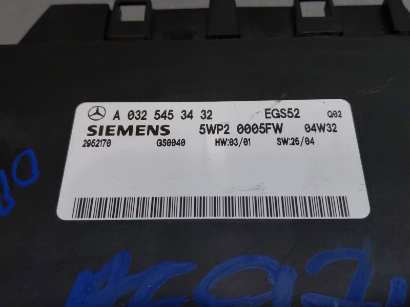 Recambio de modulo electronico para mercedes-benz clase e (w211) e 270 cdi (211.016) referencia OEM IAM   
