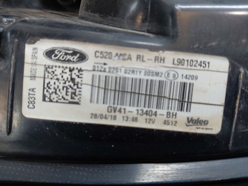 Recambio de piloto trasero derecho para ford kuga (cbs) titanium referencia OEM IAM   