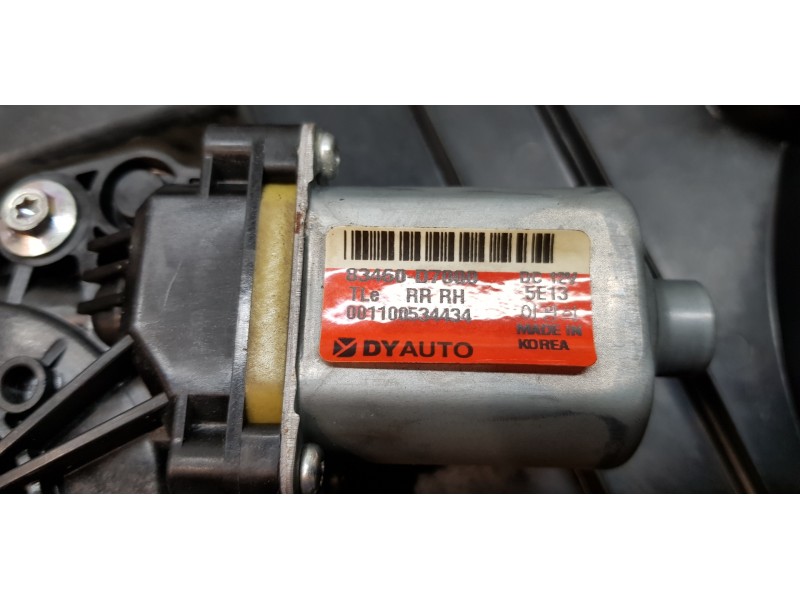 Recambio de elevalunas trasero derecho para hyundai tucson essence bluedrive 2wd referencia OEM IAM 83481D7000  