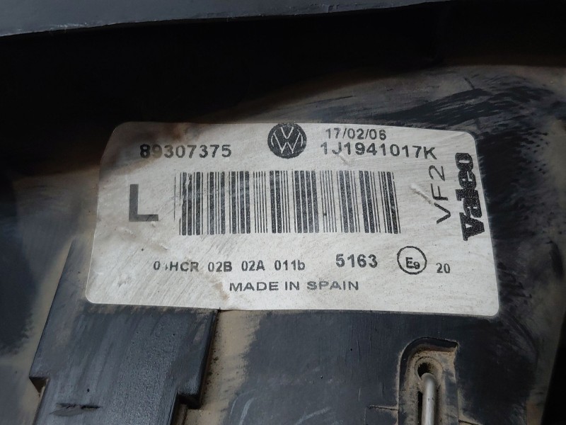 Recambio de faro izquierdo para volkswagen golf iv (1j1) 1.9 tdi referencia OEM IAM   