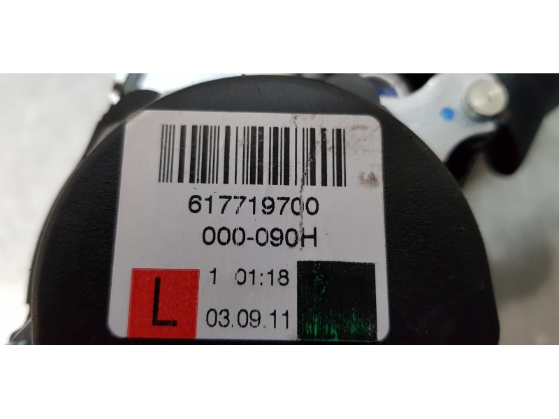 Recambio de cinturon seguridad trasero izquierdo para skoda superb combi (3t5) elegance referencia OEM IAM 3T9857447  
