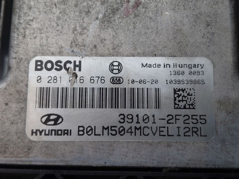 Recambio de centralita motor uce para hyundai ix35 (lm, el, elh) 2.0 crdi referencia OEM IAM   
