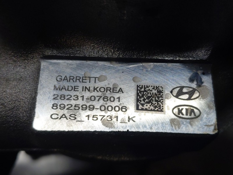 Recambio de turbocompresor para kia xceed tech referencia OEM IAM 2823107601  