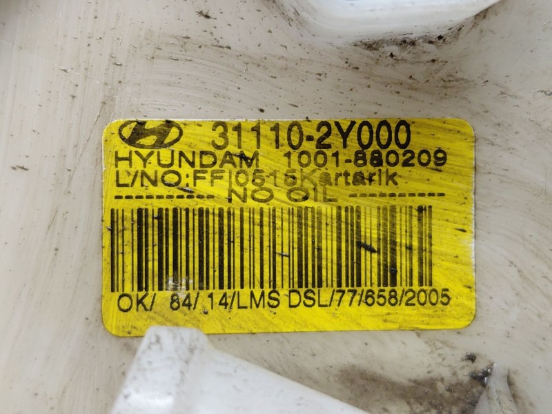 Recambio de aforador para hyundai ix35 (lm, el, elh) 2.0 crdi referencia OEM IAM   