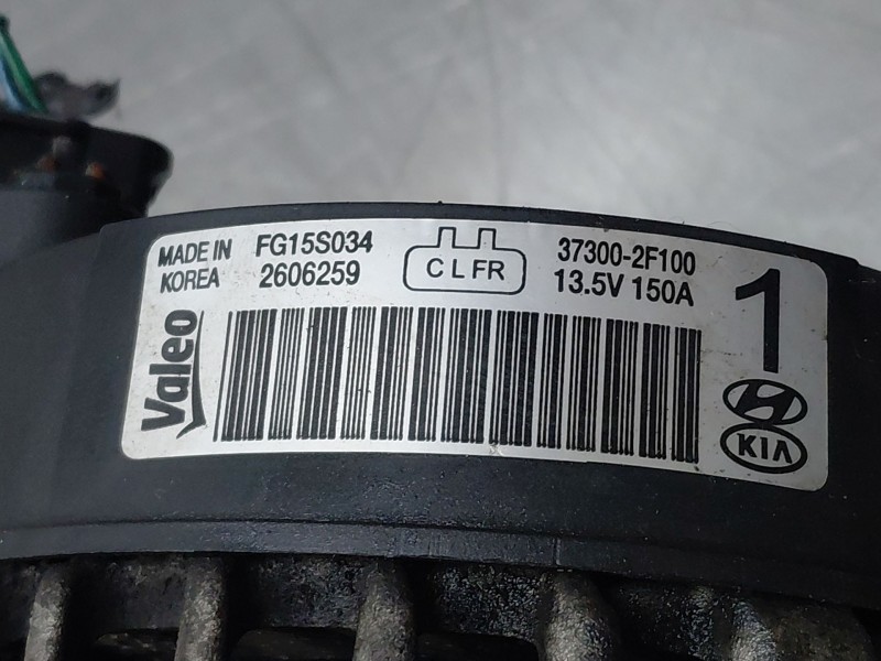 Recambio de alternador para hyundai ix35 (lm, el, elh) 2.0 crdi referencia OEM IAM   