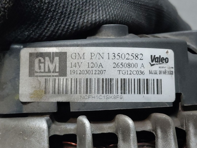 Recambio de alternador para opel insignia a (g09) 2.0 cdti (68) referencia OEM IAM   