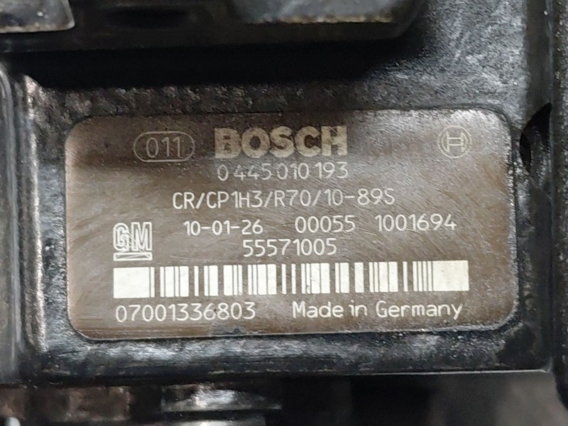 Recambio de bomba inyeccion para opel insignia a (g09) 2.0 cdti (68) referencia OEM IAM   